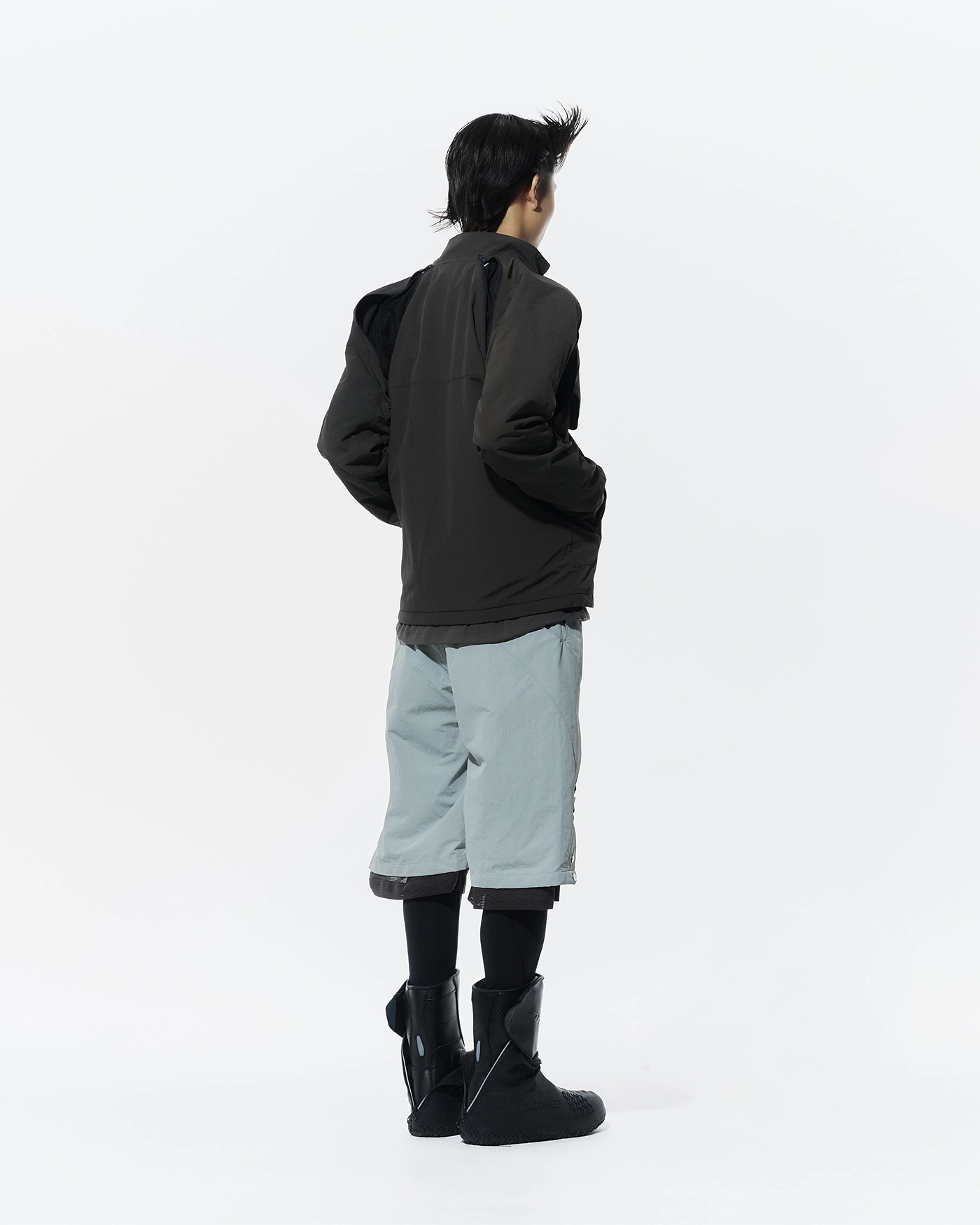SAN SAN GEAR CUT OFF MESH SHORTS
